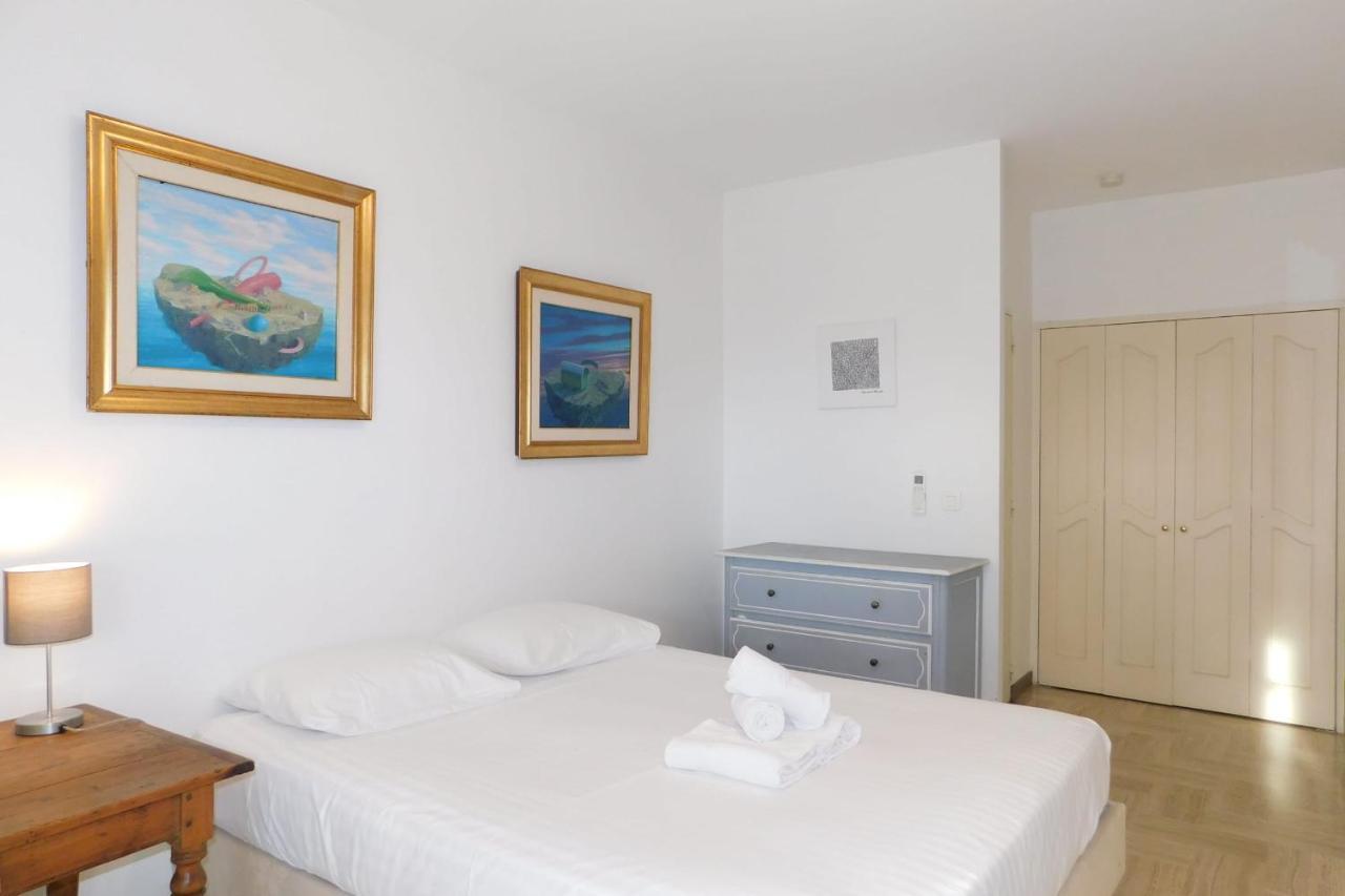 Air-Conditioned 4-Room "Marine Villeneuve" Flat With Pool And Parking Exterior foto